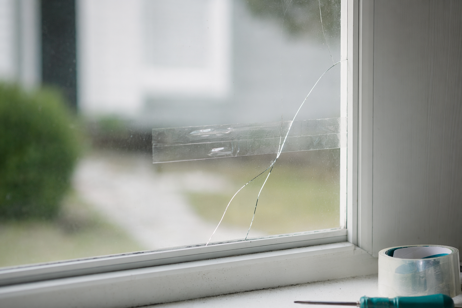 Can a cracked window wait, or should it be fixed now?